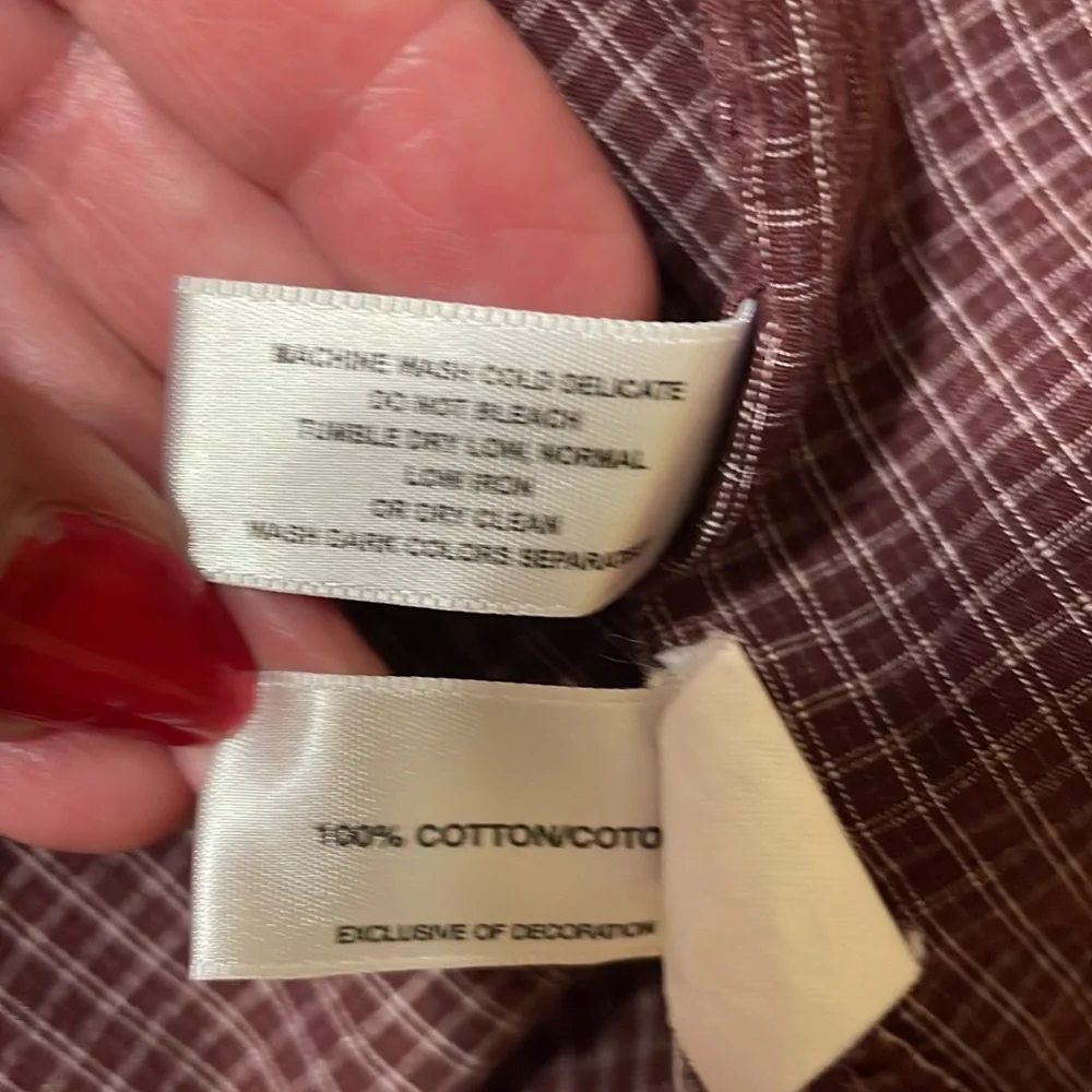 Cutter and Buck long sleeve button down Texas A&M shirt button cuff/sleeve (Mlb)
